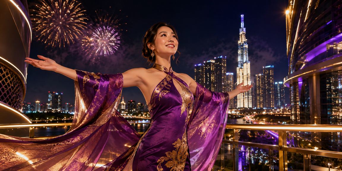 Hình ảnh áo dài tại Thành phố Hồ Chí Minh gợi trải nghiệm hỗ trợ bản địa